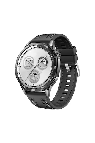 Mobilefix Huawei Watch Gt 5 Uyumlu Krd-128 Silikon Kordon-siyah