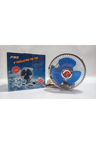 Pmx Vantilatör 6'' 12v Mandallı