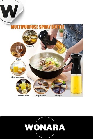 Püskürtmeli Bpa İçermeyen Beyaz Ve Siyah Plastik Fan Başlıklı Cam Şişe Yağdanlık Sprey 200 Ml Diğer