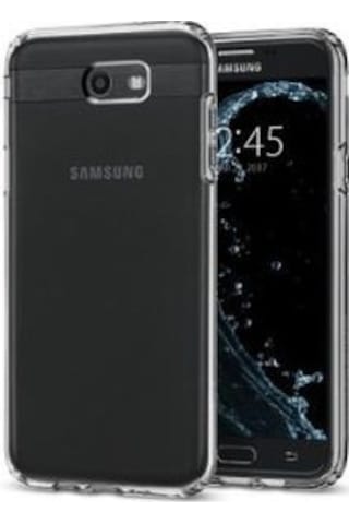 Spigen Galaxy J7 2017 İle Uyumlu Kılıf Liquid Crystal 4 Tarafı Koruma Şeffaf