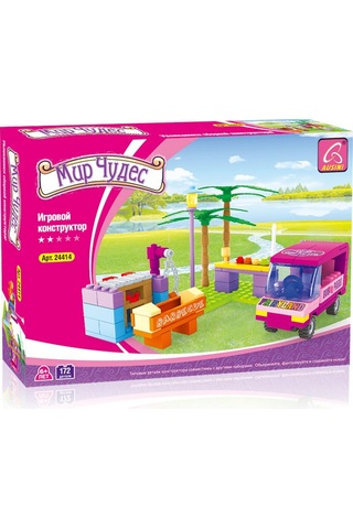 Ausini Fairyland 24414 Otobüs ve Barbekü Temalı 172 Parça