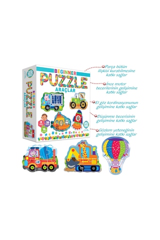 Circle Toys Beginner Puzzle Araçlar