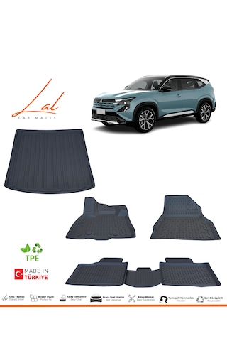 Renault Boreal 3d Havuzlu Paspas Üst Kademe Bagaj Havuzu Seti 2026 Ve Sonrası Uyumlu Renault Boreal 3d Havuzlu Paspas Üst Kademe Bagaj Havuzu Seti 2026 Ve Sonrası Uyumlu