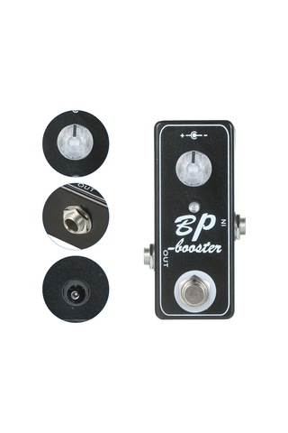 Yaozixa Mosky Bp Booster: +20db Saf Boost, Dıp Switch Eq Ayarları, Gerçek Bypass, Gitar/bas İçin Metal Efekt Pedalı