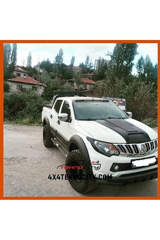 Mıtsubıshı L200 2015-2019 Çamurluk Kaplama Dodik Takımı Krom Civatalı 6 parça