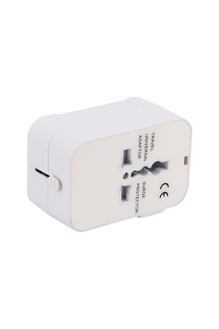 Monyee Evrensel Seyahat Şarj Cihazı - 150+ Ülke Uyumlu, Çift Usb Portlu, Hızlı Şarj