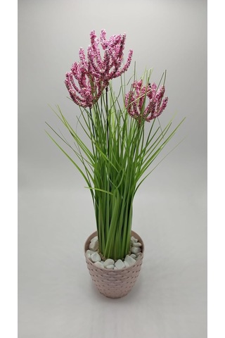 Gerçekçi Yapay Çiçek 45cm Saksılı Model-5 Diğer