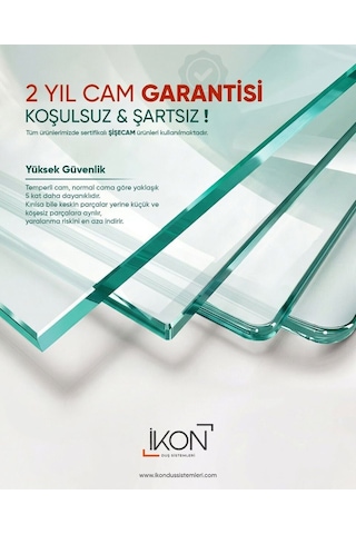Siyah Füme Cam Yan Panel / Separatör Gümüş Metalik
