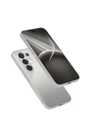Tecno Camon 50 Kılıf Darbe Emici Korumalı Pürüzsüz Esnek Şeffaf Silikon