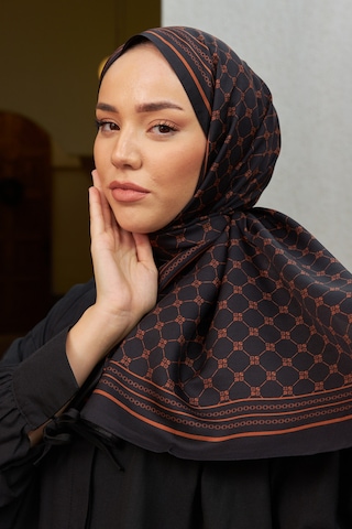 Silk Home %100 Twill İpek Şal 6514-03 Siyah