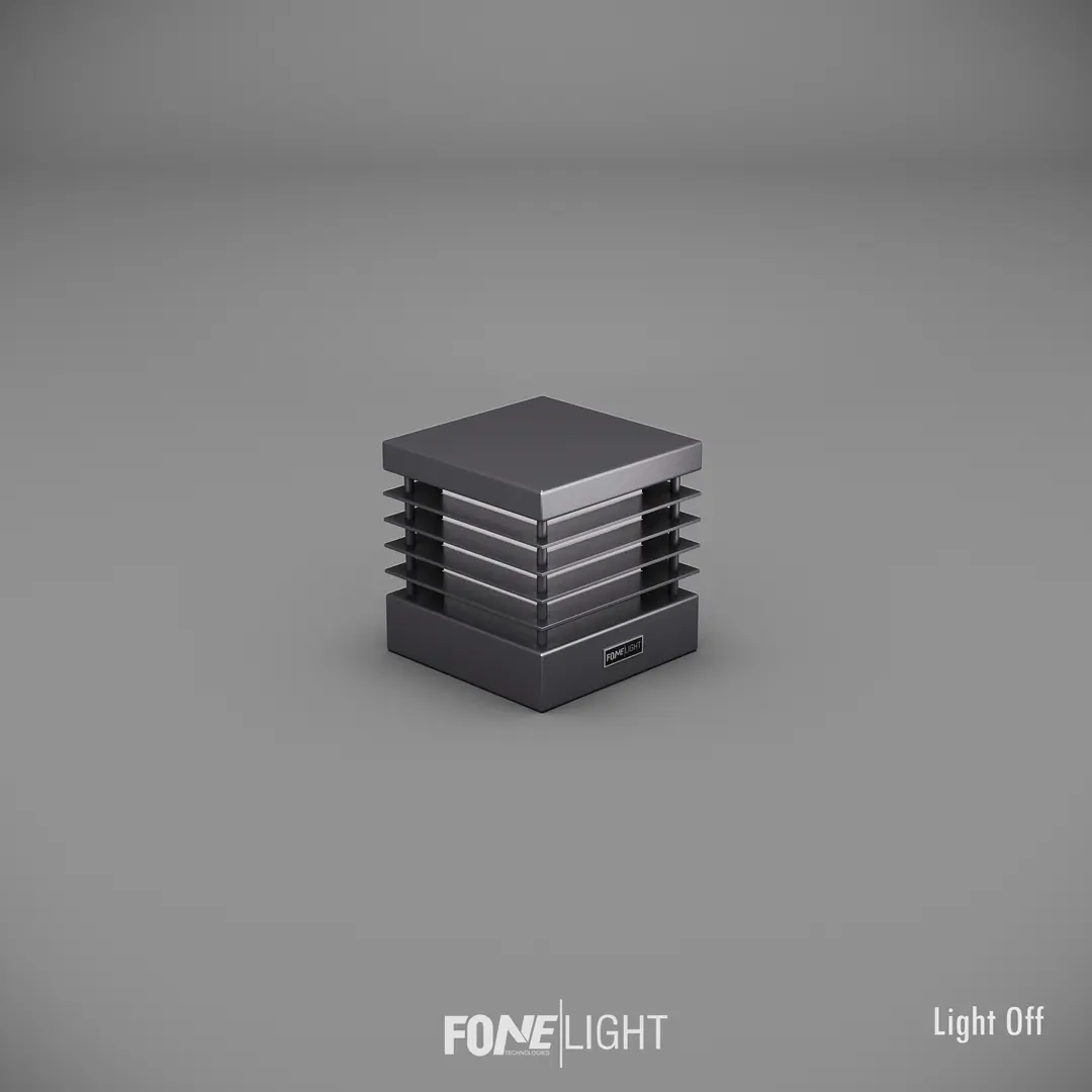 Fonelight Postila Set Üstü Alüminyum Bahçe Duvar Aydınlatma