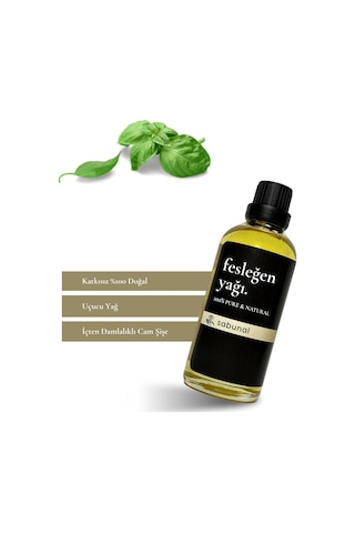 Sabunal Fesleğen Yağı 100 ML - Cilt Bakım Yağı