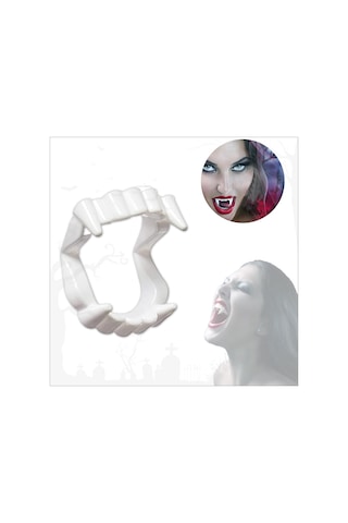 Çocuk Vampir Plastik Takma Diş 0 - 99