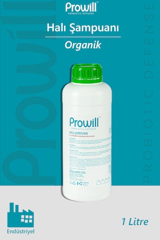 Organik Halı Şampuanı 1 Litre - Halı Yıkama Şampuanı Tekli