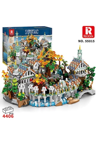 Reobrix 55015 Yüzüklerin Efendisi Ayrıkvadi Duskvale Sanctum The Lord Of The Rings Yaratıcı Yapı Blok Seti Building Blocks - 4406 Parça