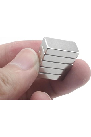 1 Adet 20x10x5 Mm Neodyum Magnet N35 Güçlü Mıknatıs Köşeli Ve Dayanıklı Nikel Kaplama diğer