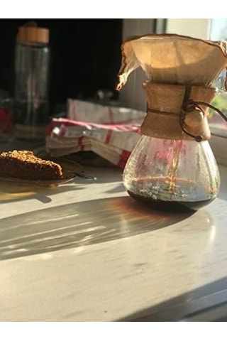 Yıkanabilir, Kumaş Chemex Kahve Filtresi Ağartılmamış%100 Ham Pamuk, Organik, Ekolojik Filtre Chemex C.1