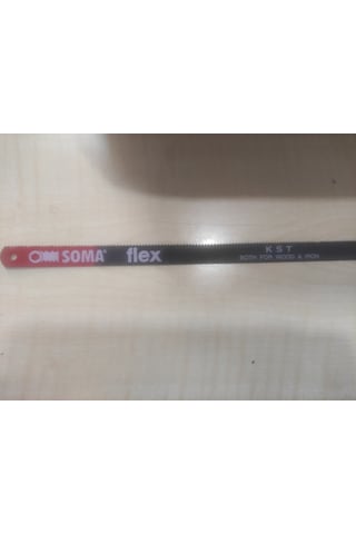 Soma Flex Testere Ağzı Hem Metal Hem Ahşap Kesim İçin Uygundur. E