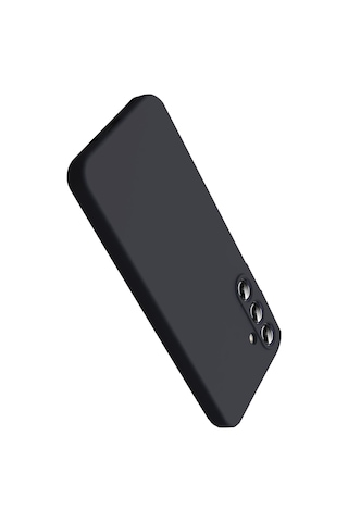 Newface - 357 - Samsung Galaxy Uyumlu A27 5g Nano İçi Kadife Silikon - Spt-gld - - Siyah Sıyah