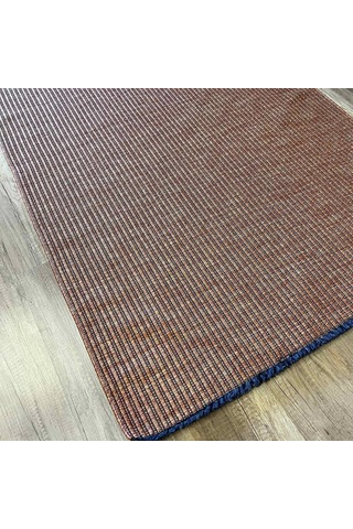 Hoom Rugs Mirel 7310 Terra Kaymaz Pamuklu Dekoratif Kilim