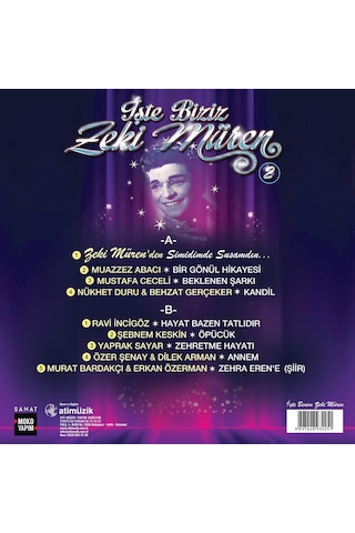 Zeki Müren - İşte Biziz Zeki Müren Vol.2 Plak