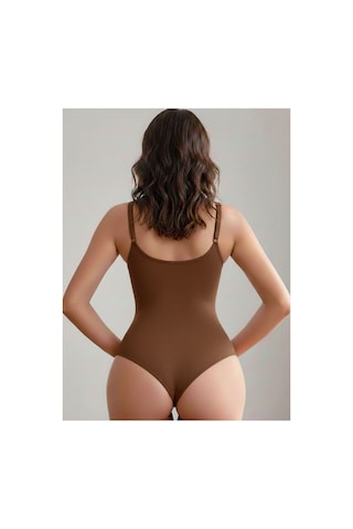 Mistirik Mimola Model 3 Bölge Etkili Örmekumaş Yapılı String Body Kahve Renk042