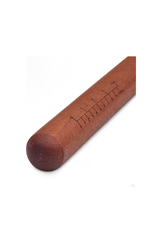 Hamur Haddeleme Pişirme Aksesuarları Rulo İçin Ahşap Dayanıklı Fransız Pimi 50cmx3.6cm