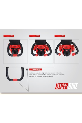 Rival RV501 Hiper Bike Kontrollü 3 Tekerlekli Bisiklet