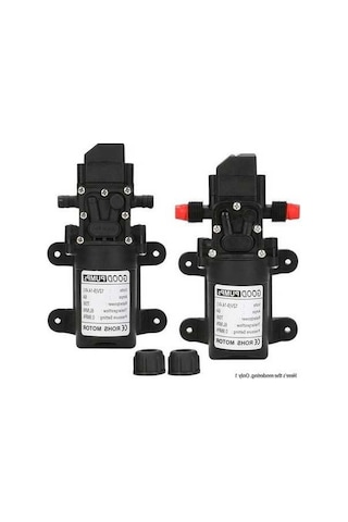 Trendooze Otomatik Akış Anahtarı Dc12v 70w 130psi Su Pompası, Kendinden Emişli Diğer