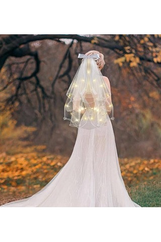 Tokalı Duvak İncili Ledli 70 Cm