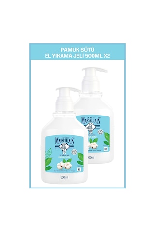 Le Petit Marseillais Pamuk Sütü Sıvı Sabun 2 x 500 ML