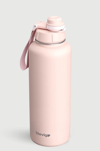 Stevig 1 Hand Leak-proof Sızdırmaz Çelik Termos 1500 Ml Icy Pink St-255 Pembe