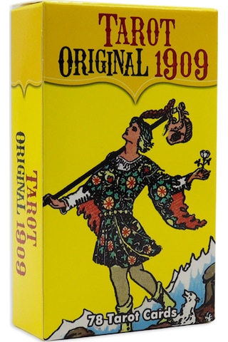 Tarot Original 1909 Klasik Tarot Kartları 78 Li Set Koleksiyon Ve Fal Kartları