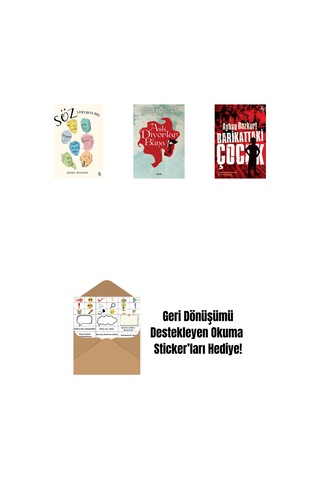 Söz Simyacıları + Aşk Diyorlar Buna + Barikattaki Çocuk + Okuma Sticker'ları