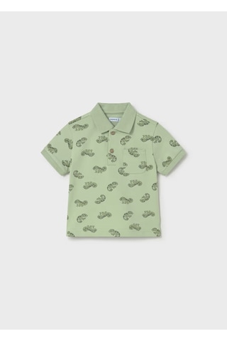 Mayoral Erkek Çocuk Polo T-shirt 1108 Yeşil