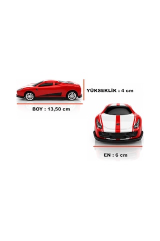 1/32 Ölçekli Metal Çek Bırak Sport Araba Oyuncak 1 Adet Turuncu-kırmızı-mavi-yeşil-sarı-gri