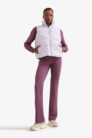 Defacto Defactofit Su İtici Regular Fit Fermuarlı Sporcu Su Geçirmez Şişme Yelek E9209ax25aupr40 Mor