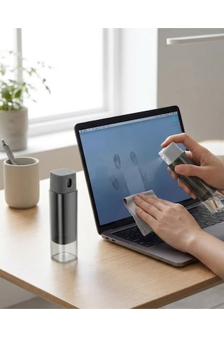 Kompakt - 269 - Ekran Temizleme Sprey Şişesi Telefon Tablet Bilgisayar - Csmo-tex - Temizlik Şişesi