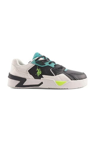 U.s. Polo Assn. Denver 4pr Çocuk Sneaker Siyah Beyaz Siyah Beyaz