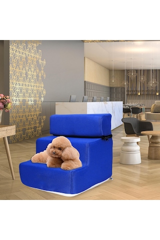 Suntek Pet Köpek Merdiven Rampa Yıkanabilir Koyu-mavi