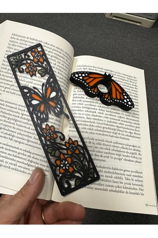 Kelebek Kitap Tutucu