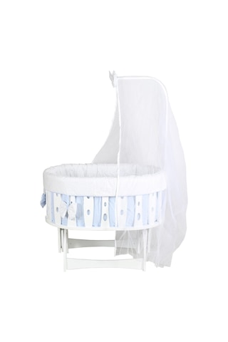 Setaymobilya Beşik, Şehzade Mdf Sallanan Beşik + Uyku Seti - Setay