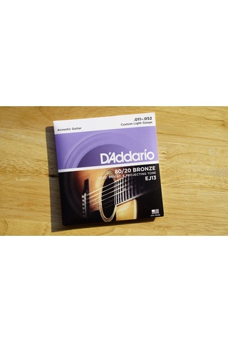 Akustik gitar teli EJ13 CUSTOM LIGHT GAUGE