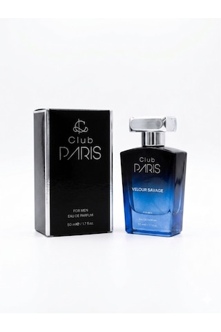 Club Paris Velour Savage - Erkek Parfüm 50 Ml Aromatik - Odunsu