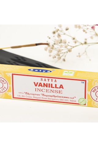Satya Vanilya Aromalı Masala Çubuk Tütsü