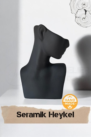 Asaf Atelier El Yapımı Seramik Büst