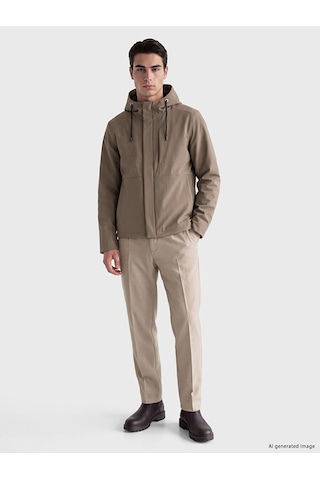 Lcwaıkıkı Classic Kahverengi Regular Fit Kapüşonlu Erkek Ceket