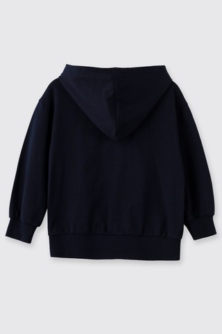 Panço Erkek Çocuk Kapüşonlu Fermuarlı Lacivert Sweatshirt