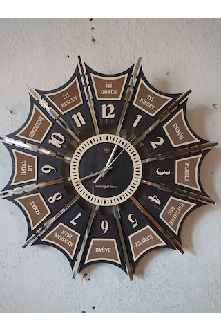 Duvar Saati 50Cm Goodtıme Çok Renkli