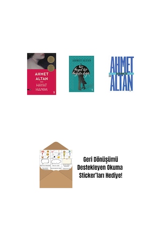 Hayat Hanım + Bir Hayat Bir Hayata Değer + Sudaki İz Cep Boy + Okuma Sticker'ları